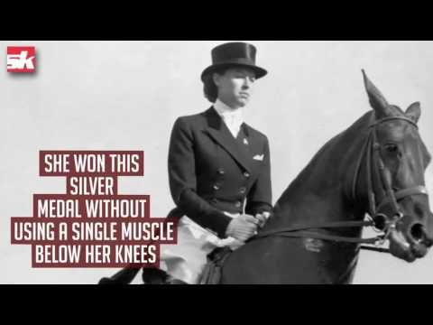 Lis Hartel, the lady with 'legs of god'.