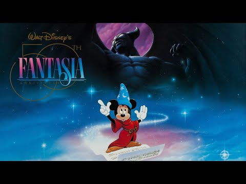 Fantasia - 1990 50th Anniversary Trailer (Upscaled HD) (1940)