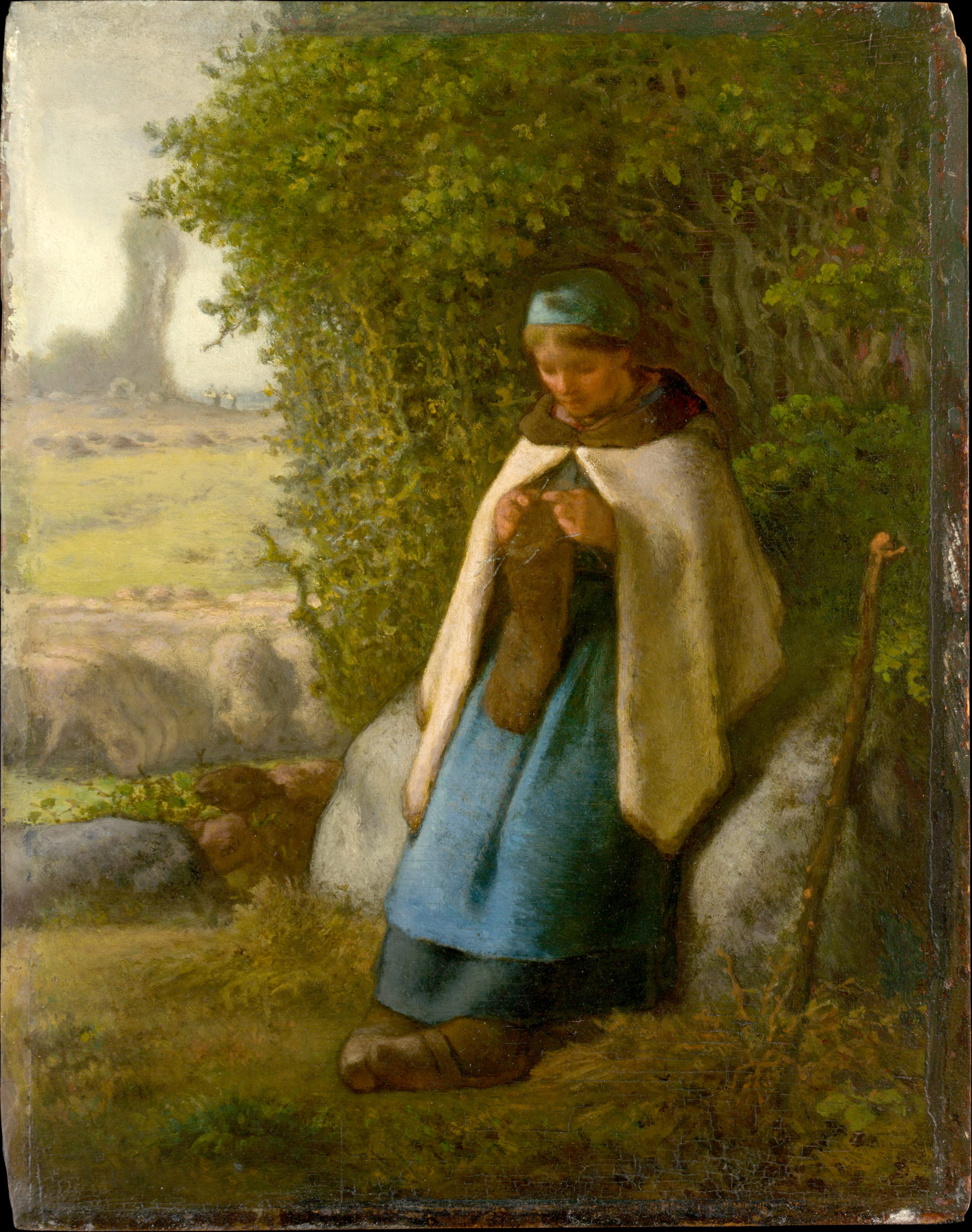 ミレー 羊飼いの少女 オルセー美術館
